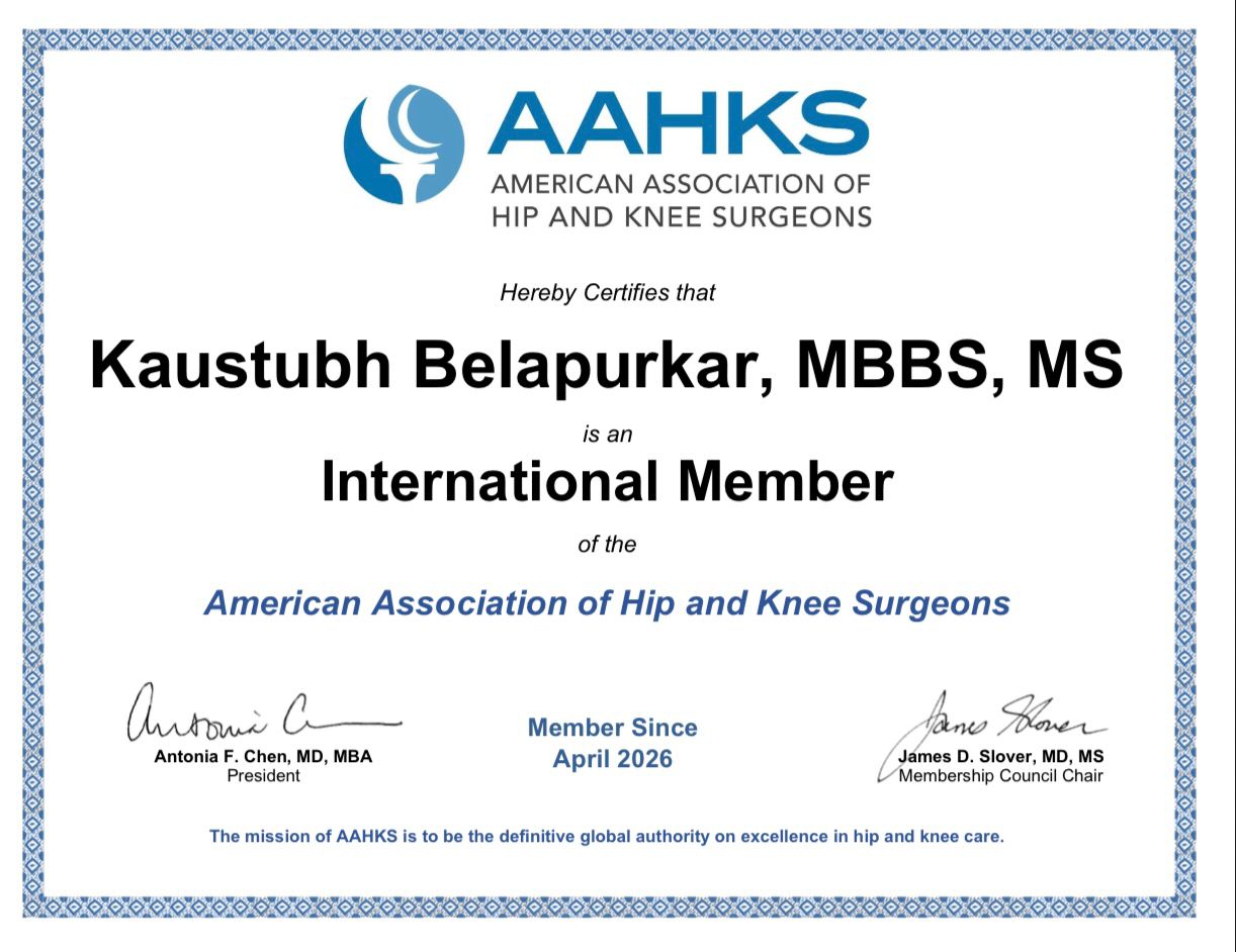 AAHKS International Member